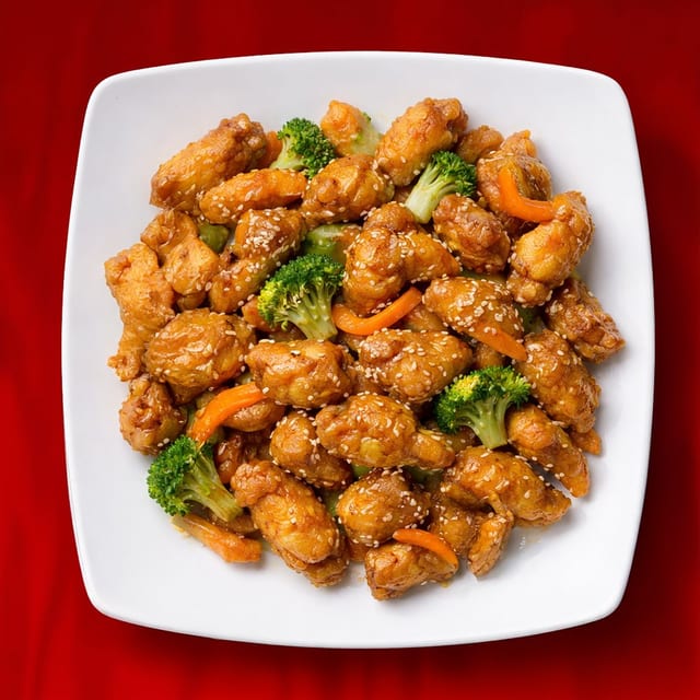 Sesame Chicken.