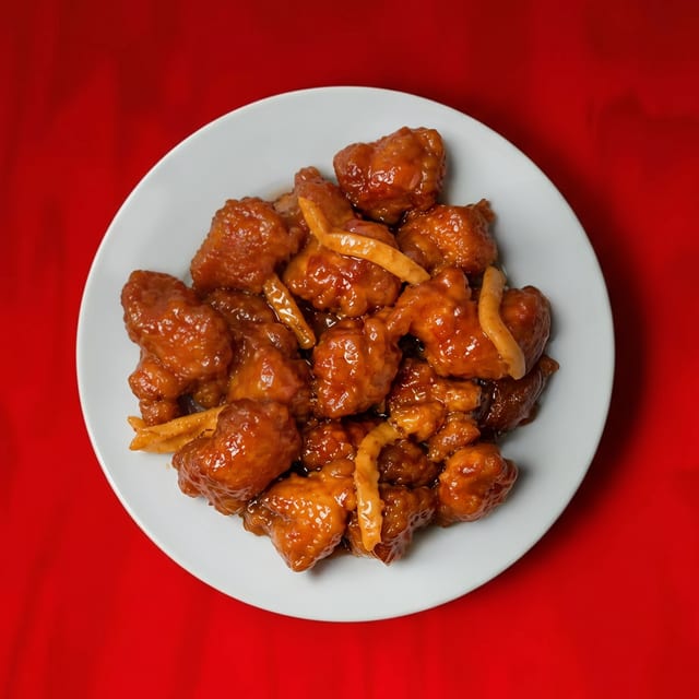 LS Orange Chicken.