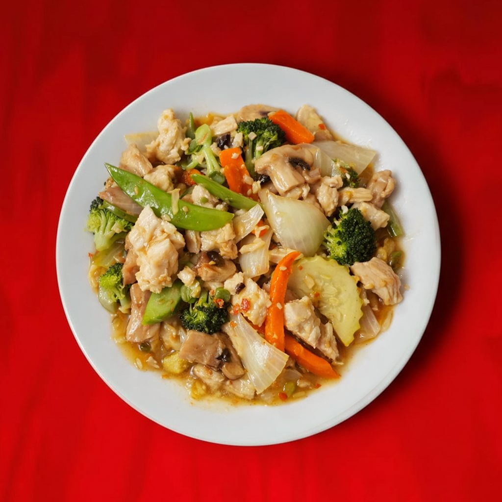 Chicken & Vegetables.