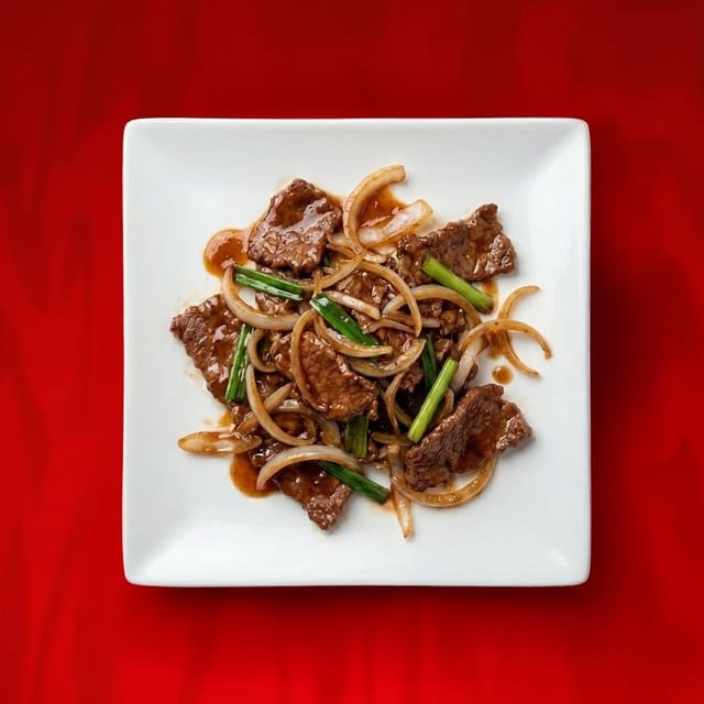 Mongolian Beef.