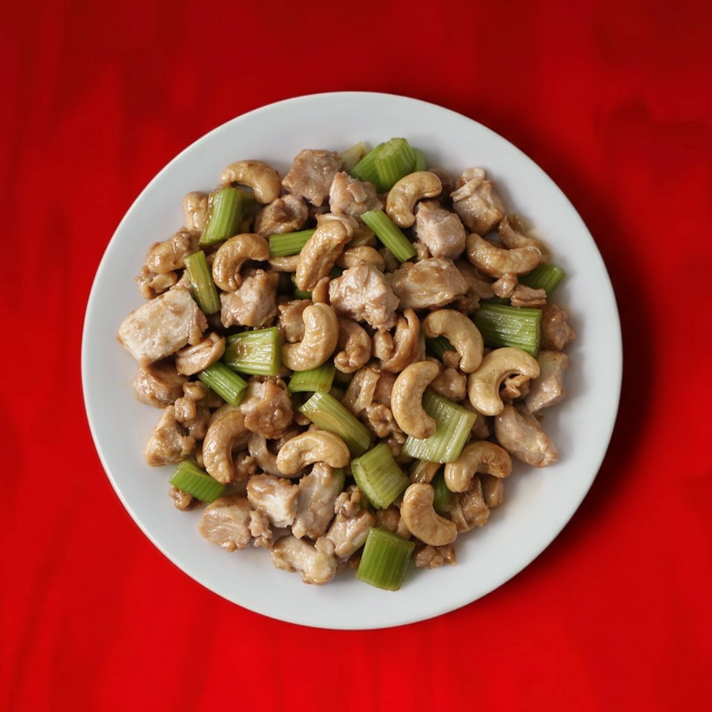 Cashew Chicken.