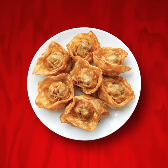 Fried Pork & Shrimp Wontons.