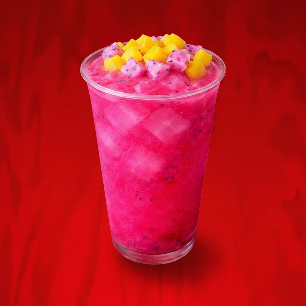 Mango Dragon Fruit Refresher.