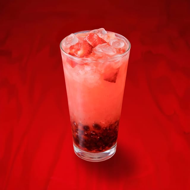 Raspberry Lemonade Refresher.