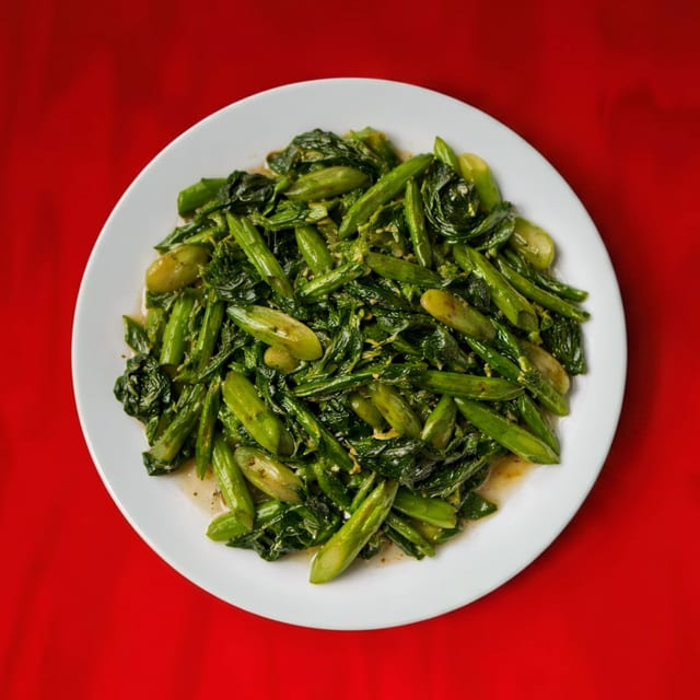 Garlic Chinese Broccoli.