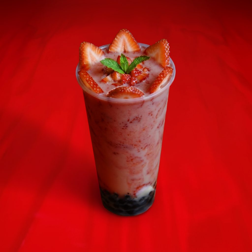Strawberry Milk Tea.