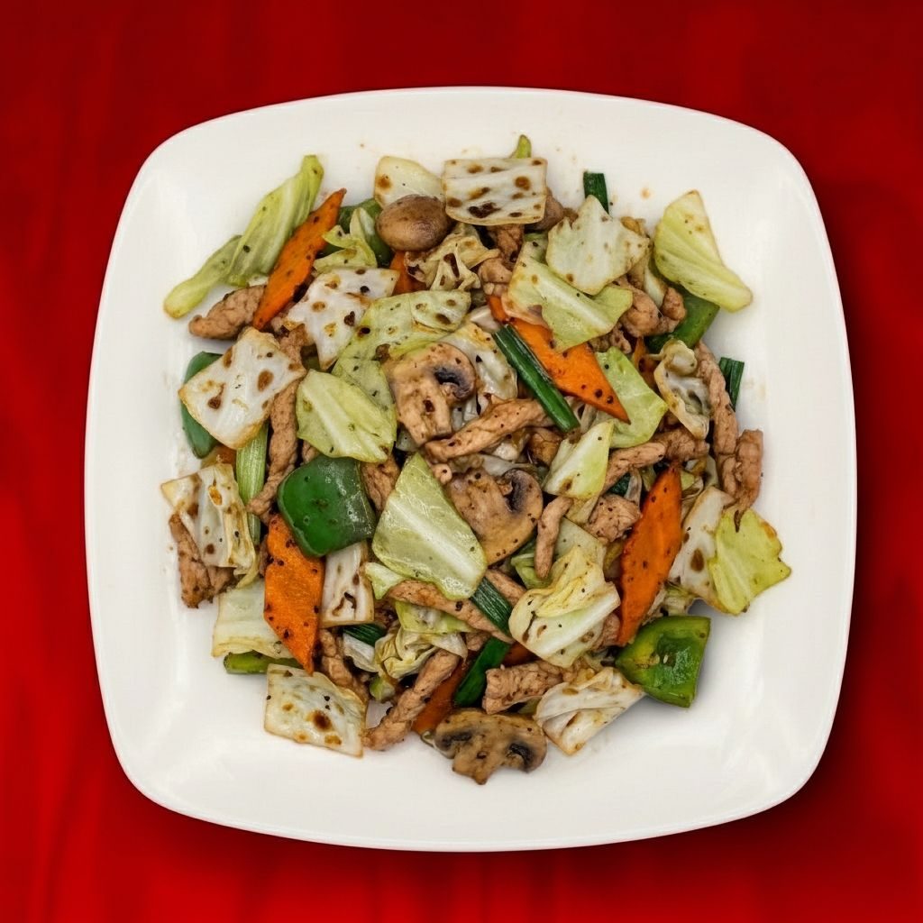 Moo Shu Pork.