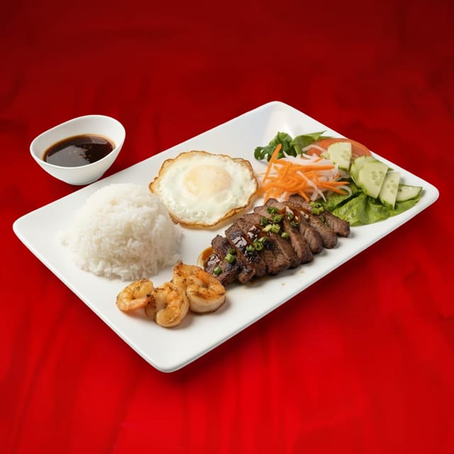 Special Combination Rice Platter | Com Dac Biet.