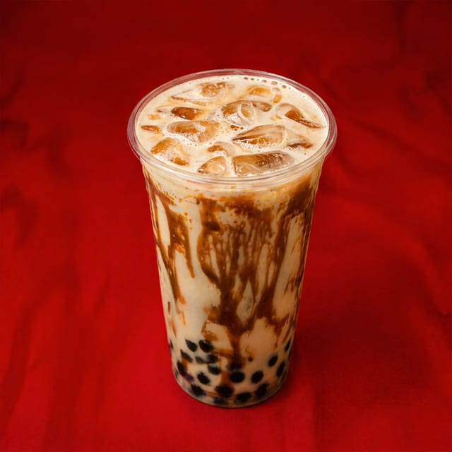 Crème Brûlée Milk Tea.