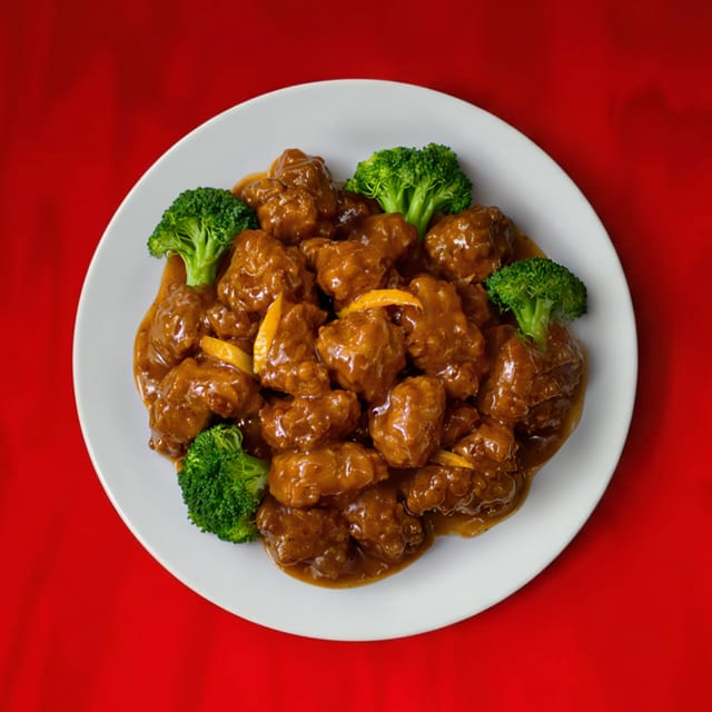 Orange Chicken.