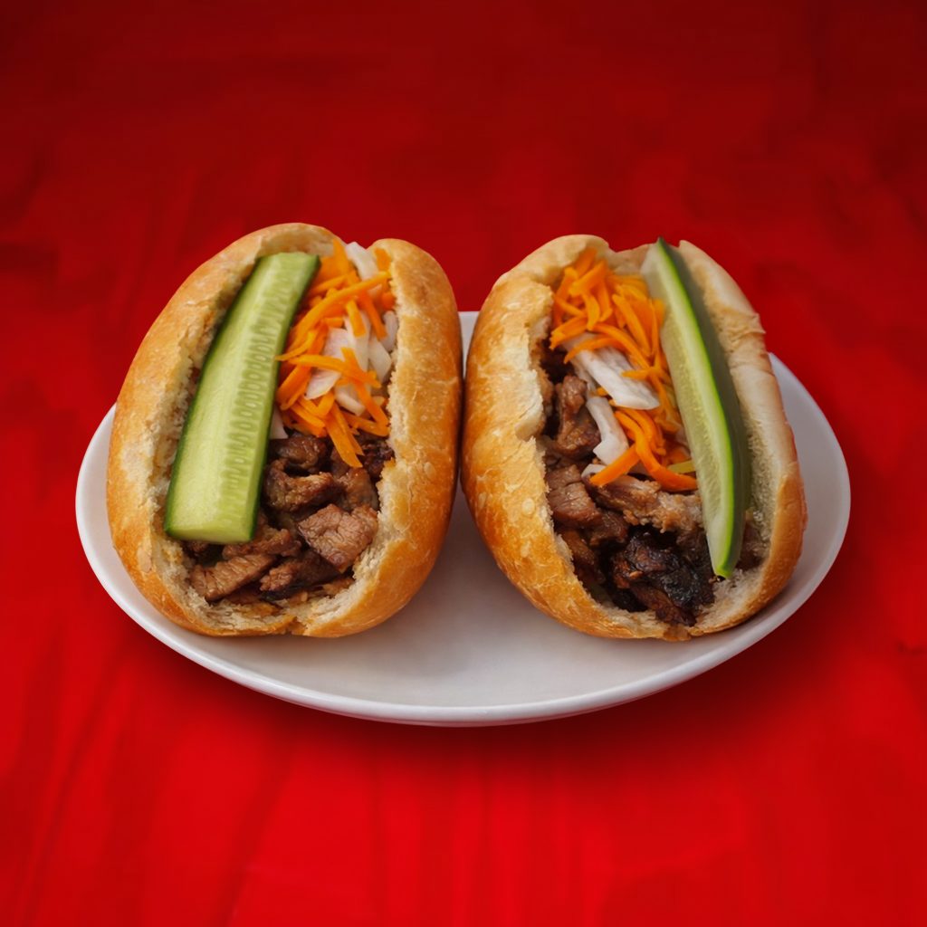 Grilled Pork Banh Mi.