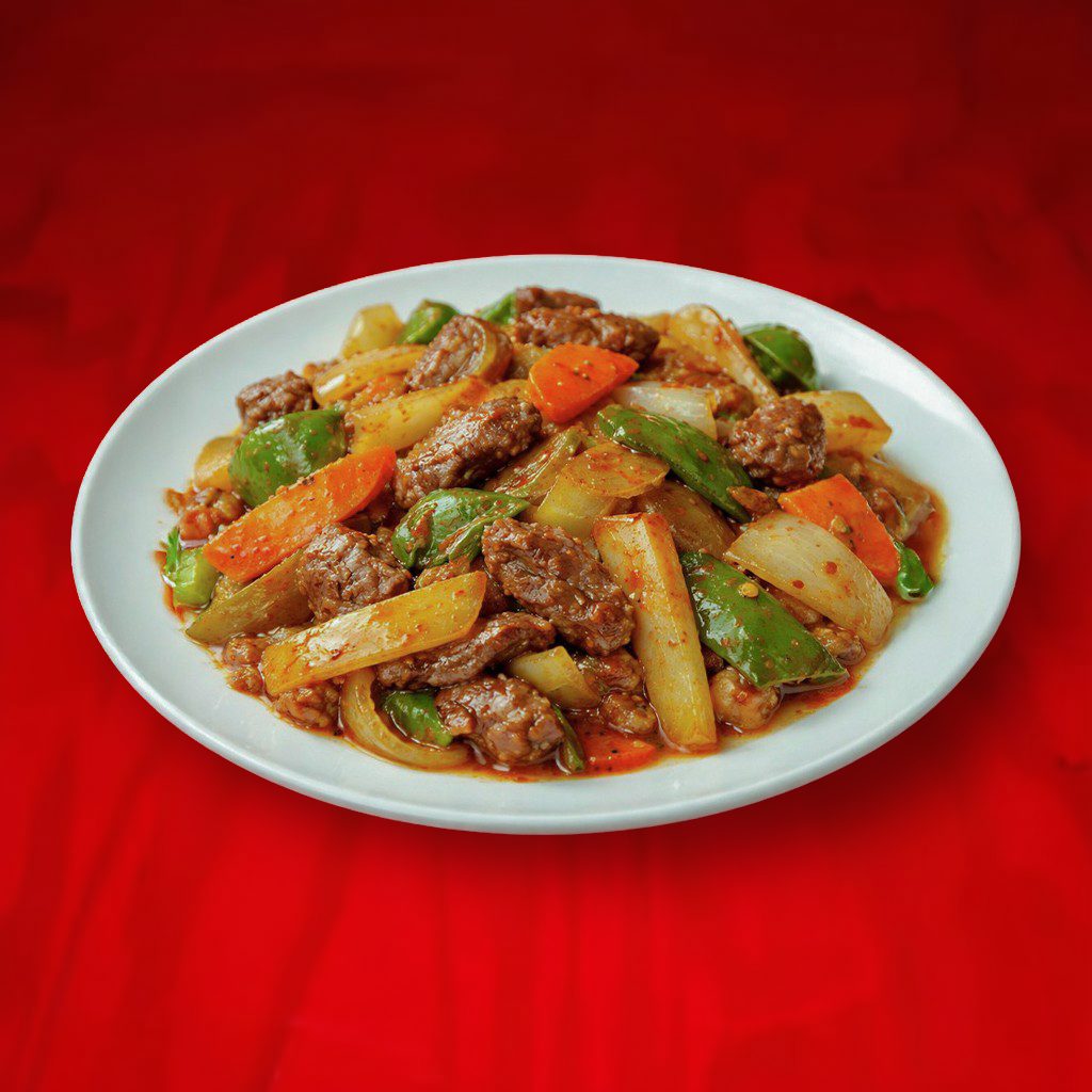 Hot Sichuan Beef.