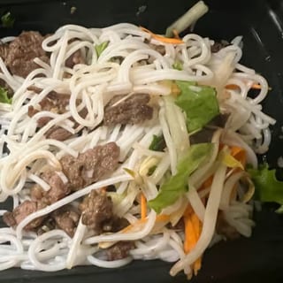 Grilled Pork or Chicken Noodle Bowl