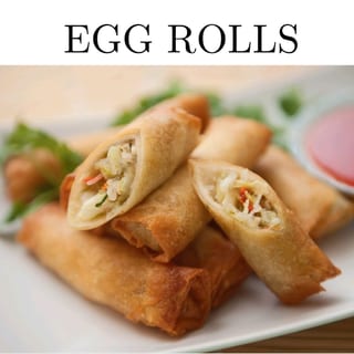 25 Egg Rolls